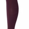 Bonnie Doon Biologisch Katoenen Maillot Dames Donker Rood Maat 40/42 L - Uitstekende Pasvorm - Gladde Naden - OEKO-TEX Gecertificeerd - Bio Cotton Tights - Duurzaam En Huidvriendelijk Bio Katoen - Donkerrood - Wijn Rood - Wine - BP051900.6 -Beenmode Verkoop 265x840