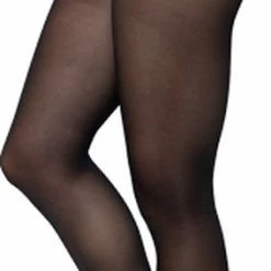 Merkloos Steps Panty Zwart Semi-mat/glanzend 40 Denier Met Compressie Maat XL 48-50
