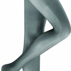 Kunert Satin Look 20 Panty - Zwart - Maat 48-50