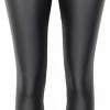 YU&ME Zwarte Leatherlook Legging - Cherry Koko - Faux Leather - PU - Maat LXL -Beenmode Verkoop 306x840 1