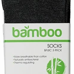 Apollo | Bamboe Sokken Basic | Antraciet | Maat 39/42 Apollo | Herensokken | Damessokken | Naadloze Sokken | Bamboe | Bamboo -Beenmode Verkoop 312x840