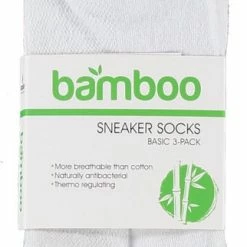Apollo | Bamboe Sneakersokken Met Mash | Wit | Maat 39/42 | Naadloze Sokken | Sneakersokken Heren | Sneakersokken Dames -Beenmode Verkoop 322x840