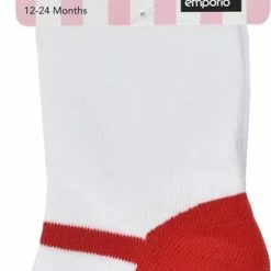 Baby Emporio Baby Meisje Maillot Leggings-maat 12-24 Maanden-rood-anti-slip Zooltjes-katoen -Beenmode Verkoop 336x840 2