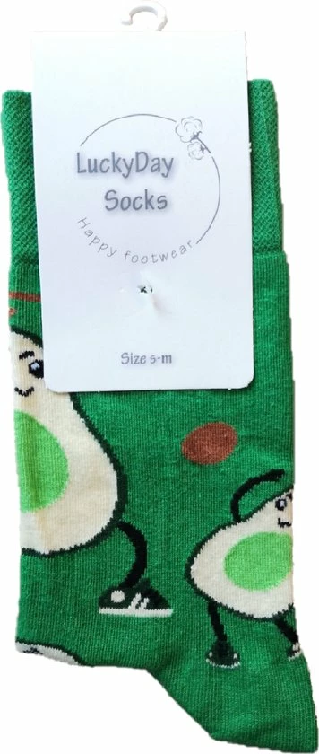 Merkloos Verjaardag Cadeau - Avocado Sokken - Vrolijke Sokken - Valentijn Cadeau - Aparte Sokken - Grappige Sokken - Leuke Dames En Heren Sokken - Moederdag - Vaderdag - Socks Waar Je Happy Van Wordt - Maat 36-41 5 Merkloos Verjaardag Cadeau - Avocado Sokken - Vrolijke Sokken - Valentijn Cadeau - Aparte Sokken - Grappige Sokken - Leuke Dames En Heren Sokken - Moederdag - Vaderdag - Socks Waar Je Happy Van Wordt - Maat 36-41 - Afbeelding 3