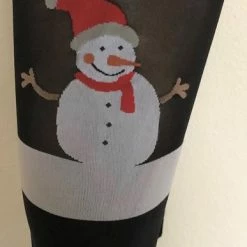Pretty Polly Snowman Christmas Mock Hold Up Tights -Beenmode Verkoop 387x840