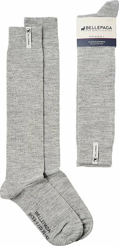 BellePaga Alpaca-wol Hoge Sokken |Zacht En Warm |Hoge Kwaliteit En Comfort |Anti-transpiratie |Dun En Elegant | Premium | Knie Lengte | Sami Hoog 3 BellePaga Alpaca-wol Hoge Sokken |Zacht En Warm |Hoge Kwaliteit En Comfort |Anti-transpiratie |Dun En Elegant | Premium | Knie Lengte | Sami Hoog
