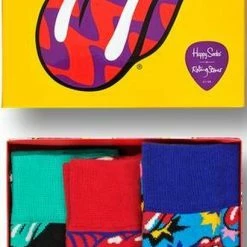 Happy Socks Rolling Stones Giftbox - Maat 36-40 -Beenmode Verkoop 410x840 1