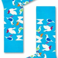 Happy Socks Pigeon Sokken PGN01-6300 - Meerkleurig Multi Multicolor Unisex - 36-40 -Beenmode Verkoop 427x840 1