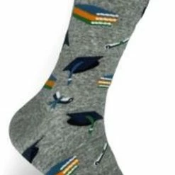 Merkloos JustSockIt Geslaagd Sokken - Sokken - Leuke Sokken - Geslaagd Cadeau - Diploma Cadeau