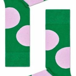 Happy Socks Jumbo Dot Socks Groen, Maat 36/40