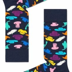 Happy Socks Hats Sok | Maat 41 -46 | Zwart Met Geel En Turqouise | HAT01-6500 11 Happy Socks Hats Sok | Maat 41 -46 | Zwart Met Geel En Turqouise | HAT01-6500 -Beenmode Verkoop 456x840