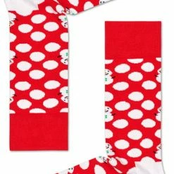 Happy Socks Big Dot Snowman Sock - Maat 41-46