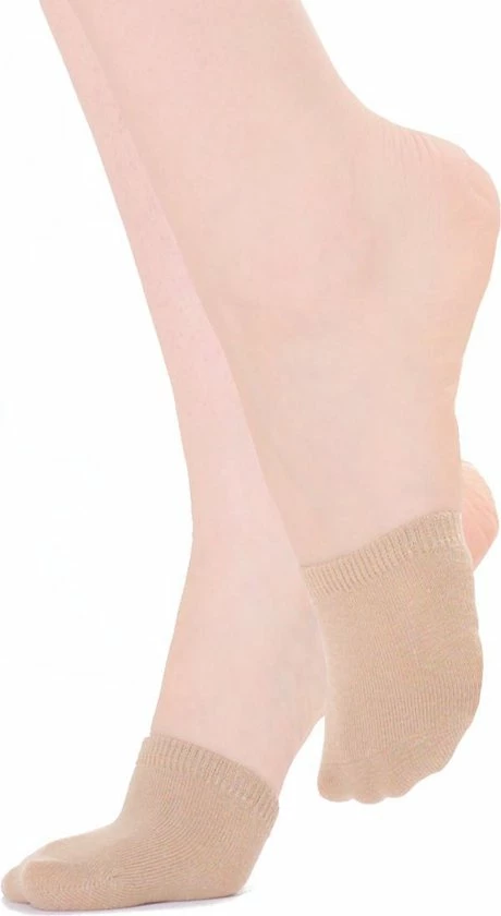 Topsocks Teensokjes Katoen - Zandkleur -one Size 3 Topsocks Teensokjes Katoen - Zandkleur -one Size