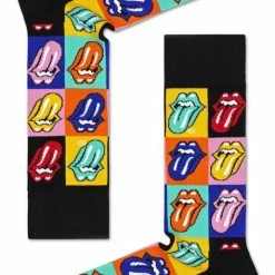 Happy Socks Rolling Stones Giftbox - Maat 36-40 12 Happy Socks Rolling Stones Giftbox - Maat 36-40 -Beenmode Verkoop 473x840