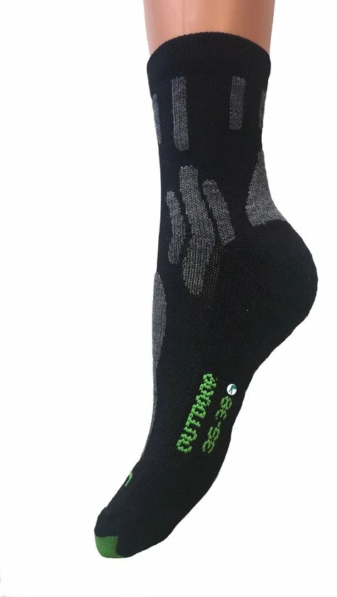 Boru Bamboo Outdoor Sokken 39-42 Van Bamboe Met Vlakke Teennaden. 5 Boru Bamboo Outdoor Sokken 39-42 Van Bamboe Met Vlakke Teennaden. - Afbeelding 3