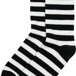 Feest Sokken Met Strepen | Zwart|wit 36/41 | Gekleurde Sokken | Carnaval | Party Sokken Dames | Apollo -Beenmode Verkoop 489x840 2