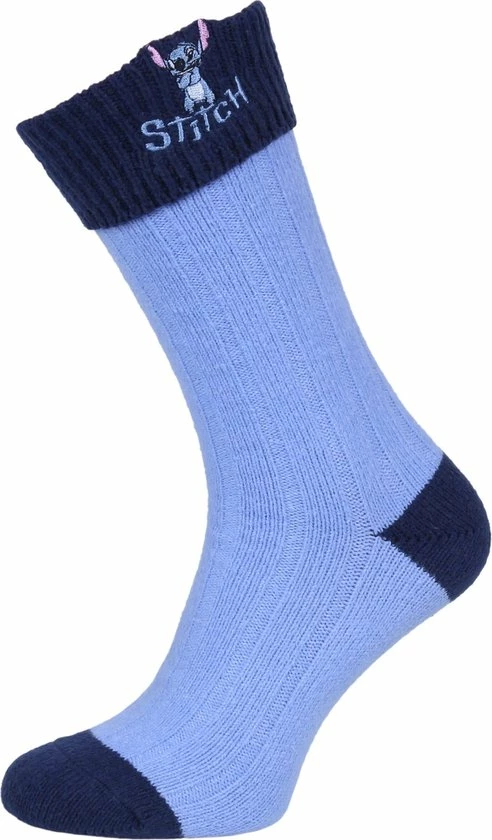 Disney Blauwe, Zachte, Antislip Lilo En Stitch-sokken 37-42 4 Disney Blauwe, Zachte, Antislip Lilo En Stitch-sokken 37-42 - Afbeelding 2