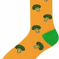 Merkloos JustSockIt Broccoli Sokken - Sokken - Leuke Sokken - Vrolijke Sokken - Broccoli Sokken - Food Sokken