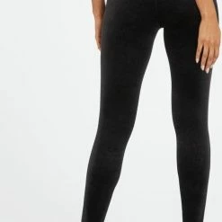 Spanx Velvet Leggings - Kleur Zwart - Maat M -Beenmode Verkoop 499x840 1