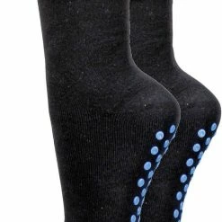 Topsocks Antislip Huissokken Comfort Kleur: Zwart Maat: 47-50
