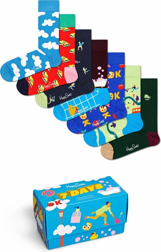 Happy Socks - 7 Day Gift Set 13 Happy Socks - 7 Day Gift Set - Afbeelding 11