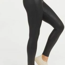 Spanx Faux Leather Legging Plus - Zwart - Maat 3XL - Zwart -Beenmode Verkoop 546x840 2