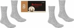 Belucci Noorse Wollen Sokken 2 Paar Maat 47-50