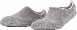FALKE Cosyshoe Pantoffels Comfortabel Warm Winter Antislip Ondoorzichtig Zacht Mid-rise Met Vilten Zool Zonder Motief Met Noppen Merinowol Grijs Dames Sokken - Maat 37-38 -Beenmode Verkoop 550x220