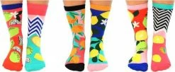 United Oddsocks United Odd Socks 6 Dames Sokken Freshly Squeezed -Beenmode Verkoop 550x228