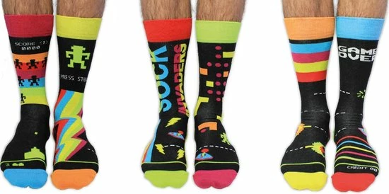 Merkloos United Odd Socks 6 Heren Sokken Sock Invaders 4 Merkloos United Odd Socks 6 Heren Sokken Sock Invaders - Afbeelding 2