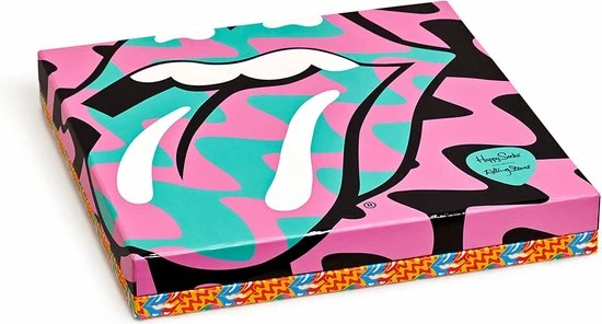 Happy Socks Rolling Stones Giftbox - Maat 36-40 6 Happy Socks Rolling Stones Giftbox - Maat 36-40 - Afbeelding 4