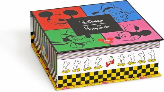 Happy Socks Disney Giftbox 6P Multi - 41-46 7 Happy Socks Disney Giftbox 6P Multi - 41-46 - Afbeelding 5