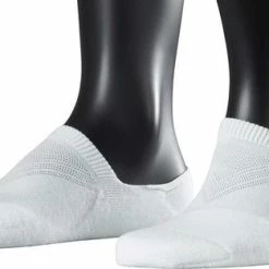 FALKE Cool Kick Invisible Voering Sokken Onzichtbaar Zonder Motief High Cut Met Pluche Zool Ademend Sneldrogend Wit Unisex Kousenvoetje - Maat 39-41 -Beenmode Verkoop 550x313