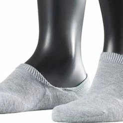 FALKE Cool Kick Invisible Voering Sokken Onzichtbaar Zonder Motief High Cut Met Pluche Zool Ademend Sneldrogend Grijs Unisex Kousenvoetje - Maat 42-43 -Beenmode Verkoop 550x316 1
