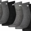 Puma Short Crew Unisex Sokken - 6-pack - Maat 39/42