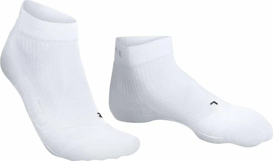 FALKE TE4 Short Tennissokken Kort Zacht Geribd Dempend Effect Vochtregulerend Gewrichtsbescherming Zonder Motief Katoen Wit Dames Sportsokken - Maat 37-38 5 FALKE TE4 Short Tennissokken Kort Zacht Geribd Dempend Effect Vochtregulerend Gewrichtsbescherming Zonder Motief Katoen Wit Dames Sportsokken - Maat 37-38 - Afbeelding 3