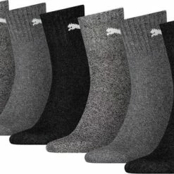 Puma Short Crew Unisex Sokken - 6-pack - Maat 39/42