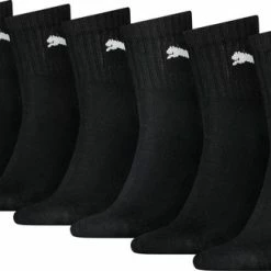 Puma Short Crew Unisex Sokken - 6-pack - Maat 35/38