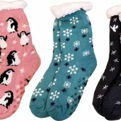 Belucci - Huissokken - Warm Antislip - Maat 35/41