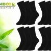 Bamboo Essentials - Bamboe Sokken Heren 39 42 - Sokken Dames Maat 39 42 - 12 Paar - Zwart - Lange Sokken - Kousen Heren Sokken - Kousen Dames Sokken - Anti Zweet - Duurzaam -Beenmode Verkoop 550x366 3