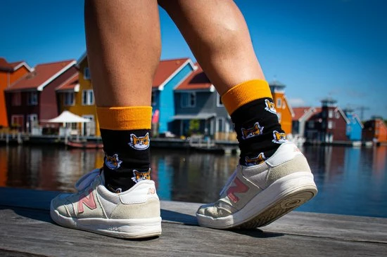 KJUNSocks- Katten Sokken Voor Heren En Dames - 3 Paar - Huissokken - Grappige Cadeaus - Grappige Sokken - Maat 32/36 6 KJUNSocks- Katten Sokken Voor Heren En Dames - 3 Paar - Huissokken - Grappige Cadeaus - Grappige Sokken - Maat 32/36 - Afbeelding 4