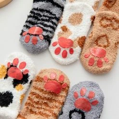 Merkloos Sokken Kat - Kattensok Met Kattenstaart - Anti Slip - Korte Sokken - Bruin Vlek - Unisex Maat 32-39 Cat - Dier - Huisdier - Cadeau - Kado - Geschenk - Gift - Verjaardag - Feestdag – Verassing – Huiskat – Poes – Kater – Kitten -Beenmode Verkoop 550x366 38