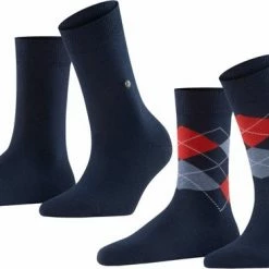 Burlington Everyday Damessokken (2-pack) - Katoen - Marine Blauw En Geruit - Maat: 36-41 24 Burlington Everyday Damessokken (2-pack) - Katoen - Marine Blauw En Geruit - Maat: 36-41 -Beenmode Verkoop 550x366 7