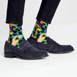 Happy Socks Leopard Sokken 36-40 -Beenmode Verkoop 550x367 1