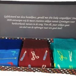 Merkloos NocX BestekbocX | Laparoscopiesokken | Scalpel Kocher Sokken | OK Sokken | Spreider Pincet Sokken | Chirurgie Sokken | Verpleegkunde Sok | Doktersokken | Cadeau Verpleegkundige Sokken