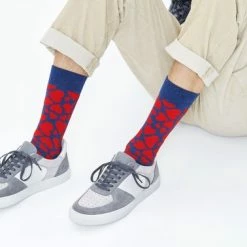 Happy Socks Heart Sock - Unisex - Maat: 36-40 -Beenmode Verkoop 550x378