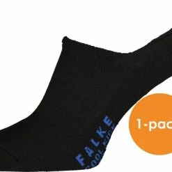 FALKE Cool Kick Invisible Voering Sokken Onzichtbaar Zonder Motief High Cut Met Pluche Zool Ademend Sneldrogend Zwart Unisex Kousenvoetje - Maat 39-41 -Beenmode Verkoop 550x393