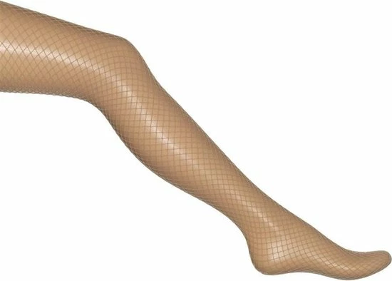 Bonnie Doon Visnet Panty Huidskleur Beige Dames Maat S/M - Netpanty - Fishnet Tights - Visnet Patroon - Comfortabele Pasvorm - Stevig Materiaal - Super Elastisch - Doorschijnend - Zand - Sand - BN751994.4 3 Bonnie Doon Visnet Panty Huidskleur Beige Dames Maat S/M - Netpanty - Fishnet Tights - Visnet Patroon - Comfortabele Pasvorm - Stevig Materiaal - Super Elastisch - Doorschijnend - Zand - Sand - BN751994.4