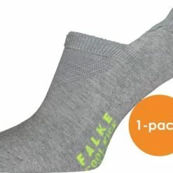 FALKE Cool Kick Invisible Voering Sokken Onzichtbaar Zonder Motief High Cut Met Pluche Zool Ademend Sneldrogend Grijs Unisex Kousenvoetje - Maat 42-43 -Beenmode Verkoop 550x398 1