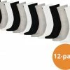 Puma Sportsokken Zwart / Wit / Grijs - 12 Paar Puma Sportsokken - Unisex - Maat 33/46